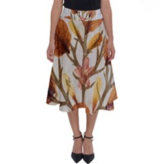 Holy Land Flowers 14 Perfect Length Midi Skirt