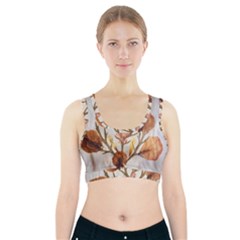 Holy Land Flowers 14 Sports Bra With Pocket by DeneWestUK