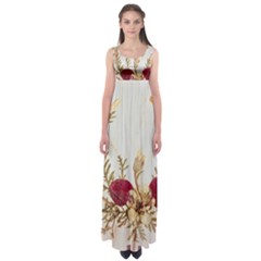 Holy Land Flowers 15 Empire Waist Maxi Dress by DeneWestUK