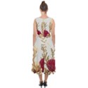 Holy Land Flowers 15 Midi Tie-Back Chiffon Dress View2