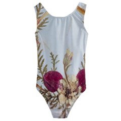 Holy Land Flowers 15 Kids  Cut-out Back One Piece Swimsuit