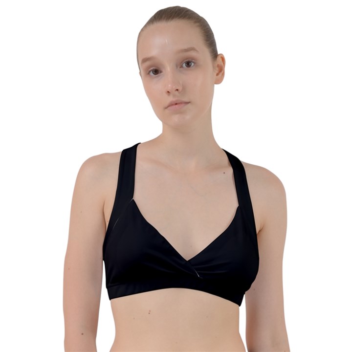 Define Black Sweetheart Sports Bra