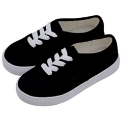 Define Black Kids  Classic Low Top Sneakers