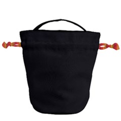 Define Black Drawstring Bucket Bag