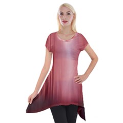 Redforest Short Sleeve Side Drop Tunic