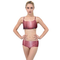 Redforest Layered Top Bikini Set