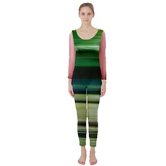 Redforest Greenocean Long Sleeve Catsuit by kunstklamotte023