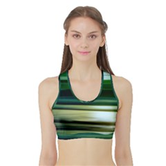 Greenocean Sports Bra With Border by kunstklamotte023