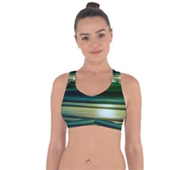 Greenocean Cross String Back Sports Bra by kunstklamotte023