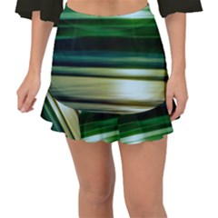 Greenocean Fishtail Mini Chiffon Skirt by kunstklamotte023