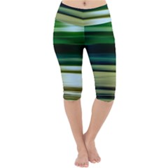 Greenocean Lightweight Velour Cropped Yoga Leggings