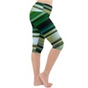 Greenocean Lightweight Velour Cropped Yoga Leggings View3