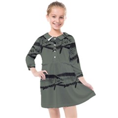 Carp Fish Kids  Quarter Sleeve Shirt Dress