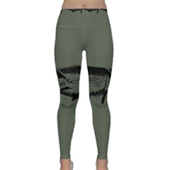 Carp Fish Lightweight Velour Classic Yoga Leggings