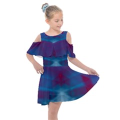 Artlines Kids  Shoulder Cutout Chiffon Dress