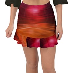 Colourlines Fishtail Mini Chiffon Skirt by kunstklamotte023