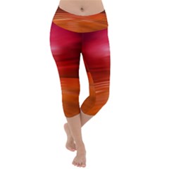 Colourlines Lightweight Velour Capri Yoga Leggings