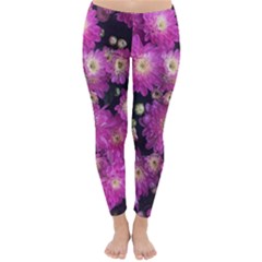 Pink Mums Garden Classic Winter Leggings