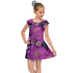 Pink Mums Garden Kids Cap Sleeve Dress