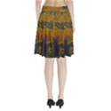 Yellow Fall leaves and Branches Pleated Skirt View2