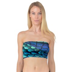 Mermaid Print Bandeau Top