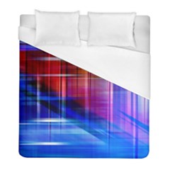 Double Lines Duvet Cover (full/ Double Size) by kunstklamotte023