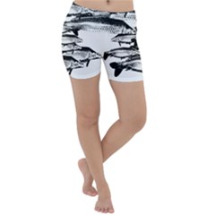 Carp Fish Lightweight Velour Yoga Shorts