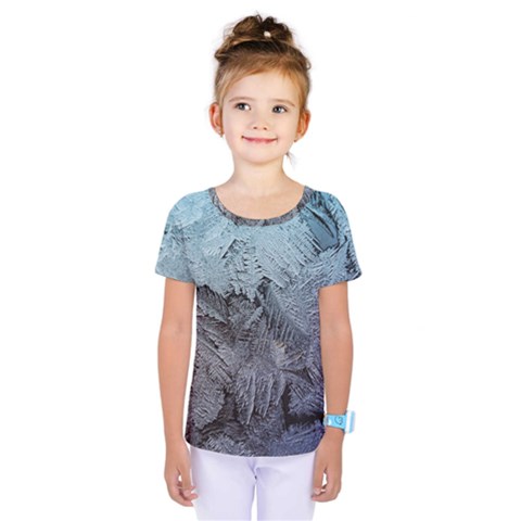 Window Frost Kids  One Piece Tee by bloomingvinedesign