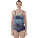 Window Frost Twist Front Tankini Set View1