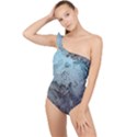 Window Frost Frilly One Shoulder Swimsuit View1