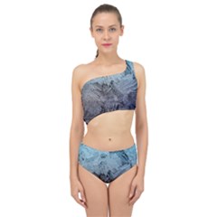 Window Frost Spliced Up Two Piece Swimsuit by bloomingvinedesign