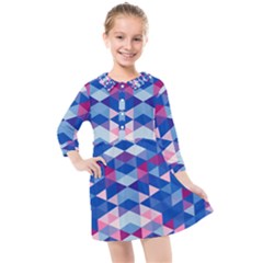 Digital Art Art Artwork Abstract Kids  Quarter Sleeve Shirt Dress