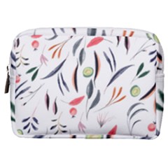 Watercolor Tablecloth Fabric Design Make Up Pouch (medium) by Sapixe