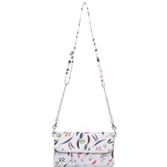 Watercolor Tablecloth Fabric Design Mini Crossbody Handbag by Sapixe