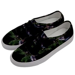 Plums Photo Art Fractalius Fruit Men s Classic Low Top Sneakers by Sapixe