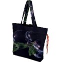 Plums Photo Art Fractalius Fruit Drawstring Tote Bag View1