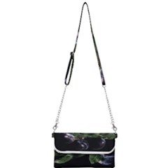 Plums Photo Art Fractalius Fruit Mini Crossbody Handbag by Sapixe