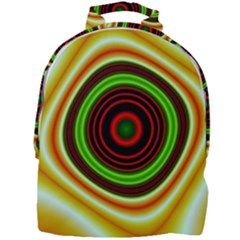 Digital Art Background Yellow Red Mini Full Print Backpack