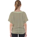 Barrel of Monkey’s Houndstooth Pattern Tops V-Neck Dolman Drape Top View2