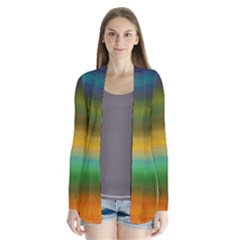 Art Blur Wallpaper Artistically Drape Collar Cardigan by Sapixe