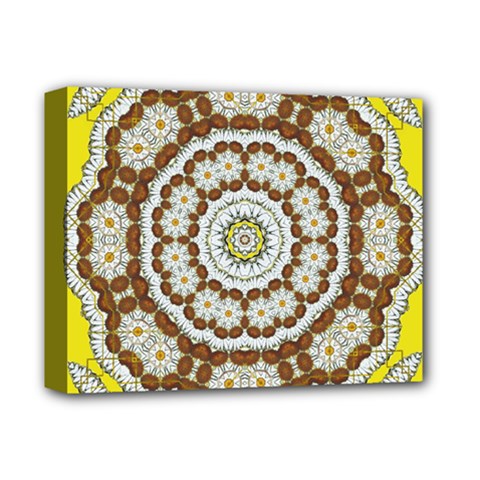 Pretty As A Flower Everywhere You Can See Deluxe Canvas 14  X 11  (stretched) by pepitasart