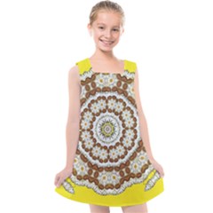 Pretty As A Flower Everywhere You Can See Kids  Cross Back Dress by pepitasart