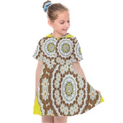 Pretty As A Flower Everywhere You Can See Kids  Sailor Dress by pepitasart