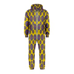 Sunshine And Floral In Mind For Decorative Delight Hooded Jumpsuit (kids)