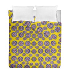 Sunshine And Floral In Mind For Decorative Delight Duvet Cover Double Side (full/ Double Size) by pepitasart