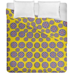 Sunshine And Floral In Mind For Decorative Delight Duvet Cover Double Side (california King Size) by pepitasart