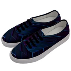 Glass Scifi Violet Ultraviolet Men s Classic Low Top Sneakers by Sapixe