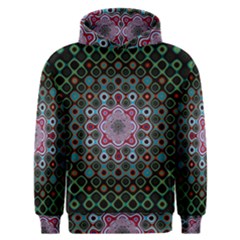 Digital Art Background Colors Men s Overhead Hoodie