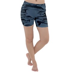 Carp Fish Lightweight Velour Yoga Shorts