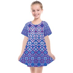 Digital Art Art Artwork Abstract Kids  Smock Dress by Sapixe